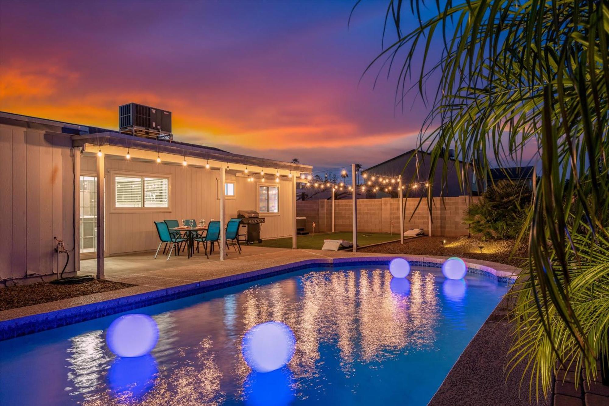 Mini Golf Fire Pit Pool Game Room Chandler Exteriör bild